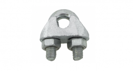 Steel cable clamps 4 mm 